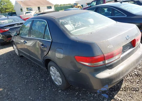 2003 Honda Accord 2.4 Lx из США, поврежденный, VIN 1HGCM56363A080176